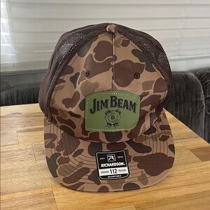 Jim Beam Camo Mesh Cap